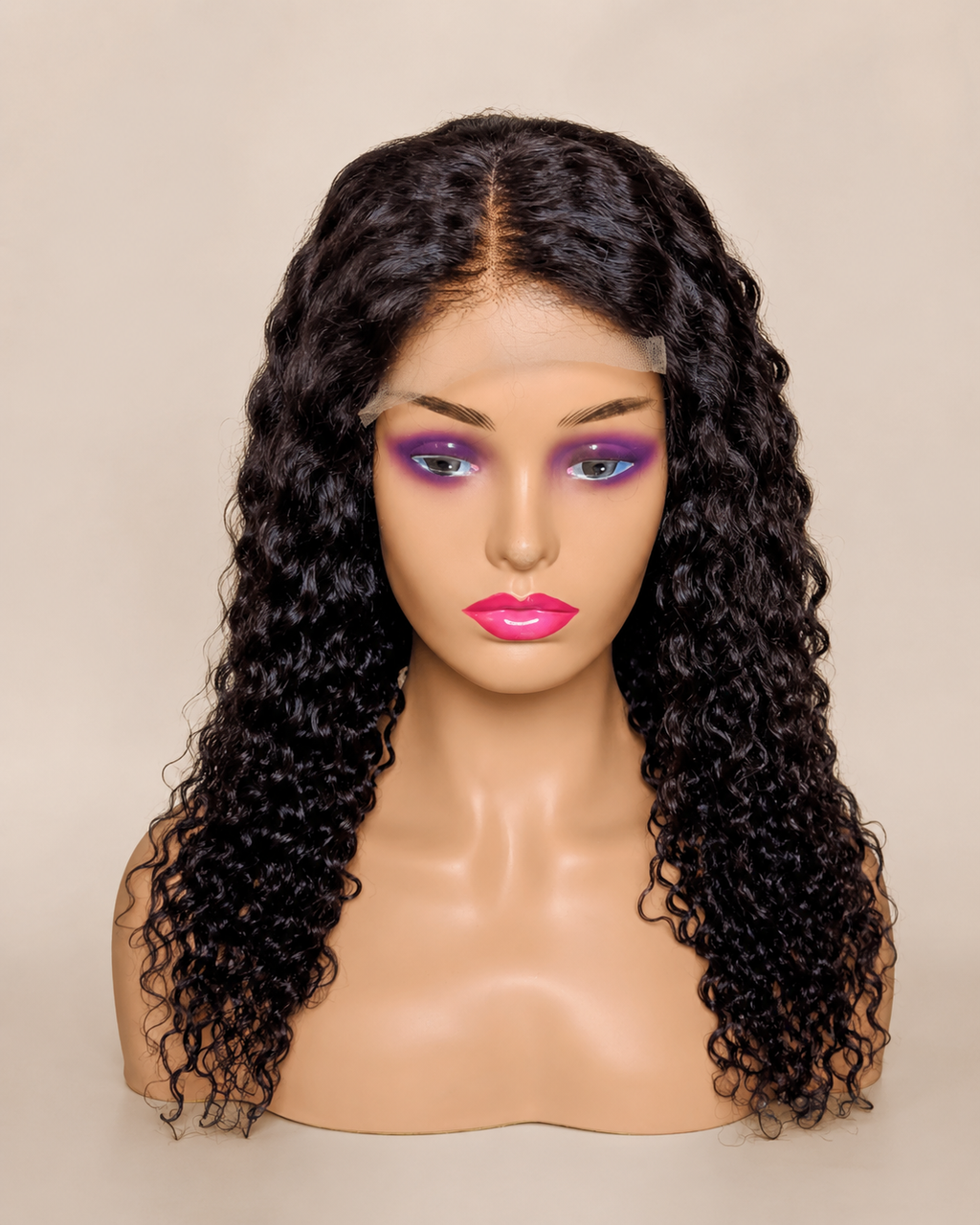 Water Wave with Closure and Elastic Band (Color Black) Desire-Beauty Hair Collections
