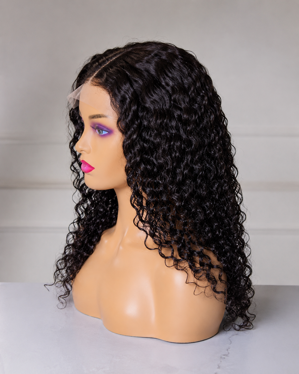 Water Wave with Closure and Elastic Band (Color Black) Desire-Beauty Hair Collections