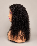 Kinky Curly with Elastic Band (Color Black) Desire-Beauty Hair Collections