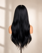 Straight with Closure and Elastic Band (color Black) Desire-Beauty Hair Collections