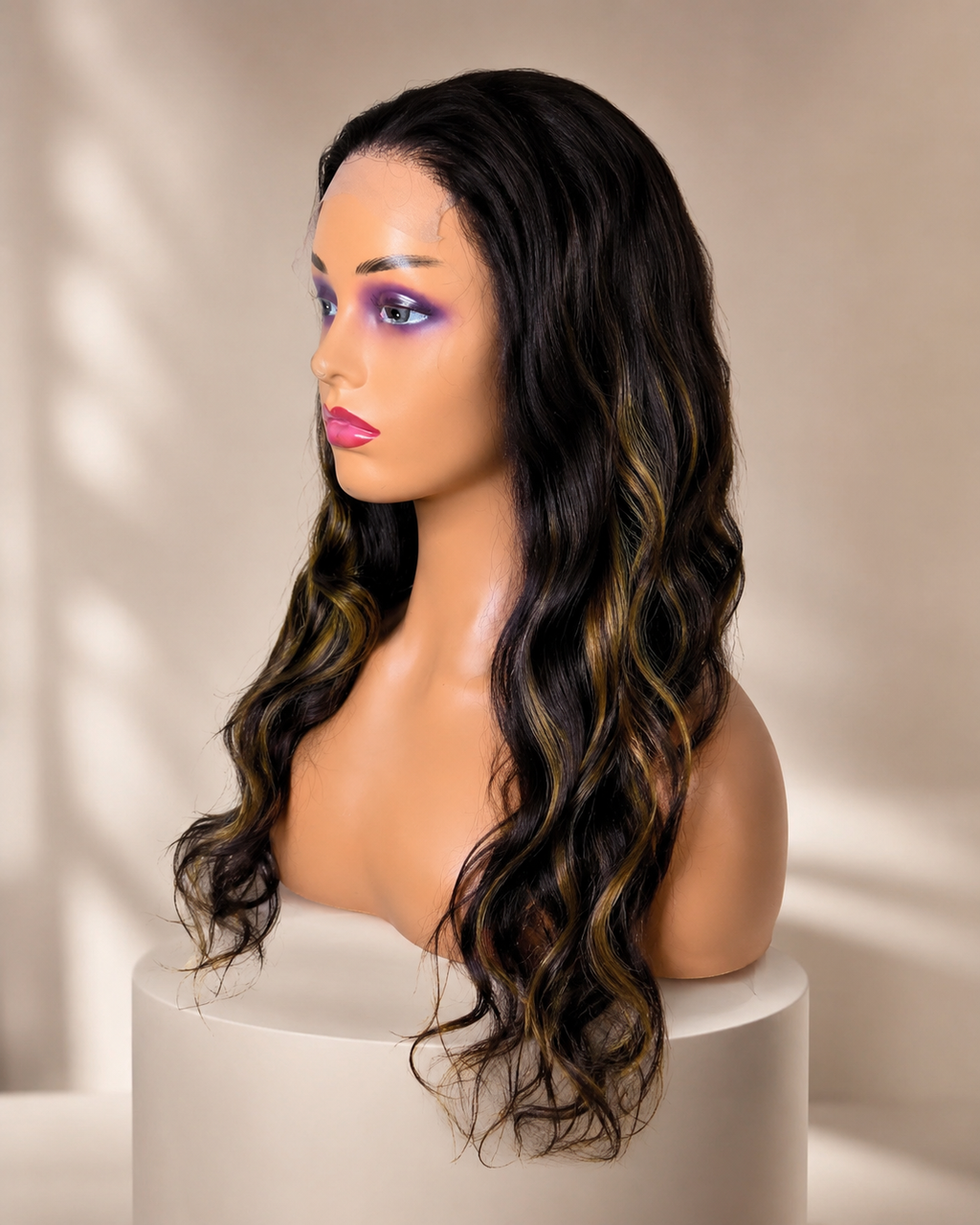 Body Weave Closure with Elastic Band (1B/30 Color) Desire-Beauty Hair Collections