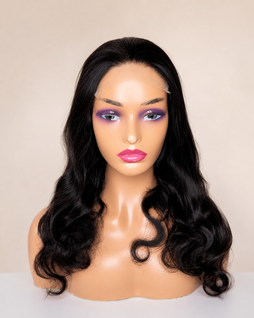 Body Wave with Elastic Band (Black Color) Desire-Beauty Hair Collections