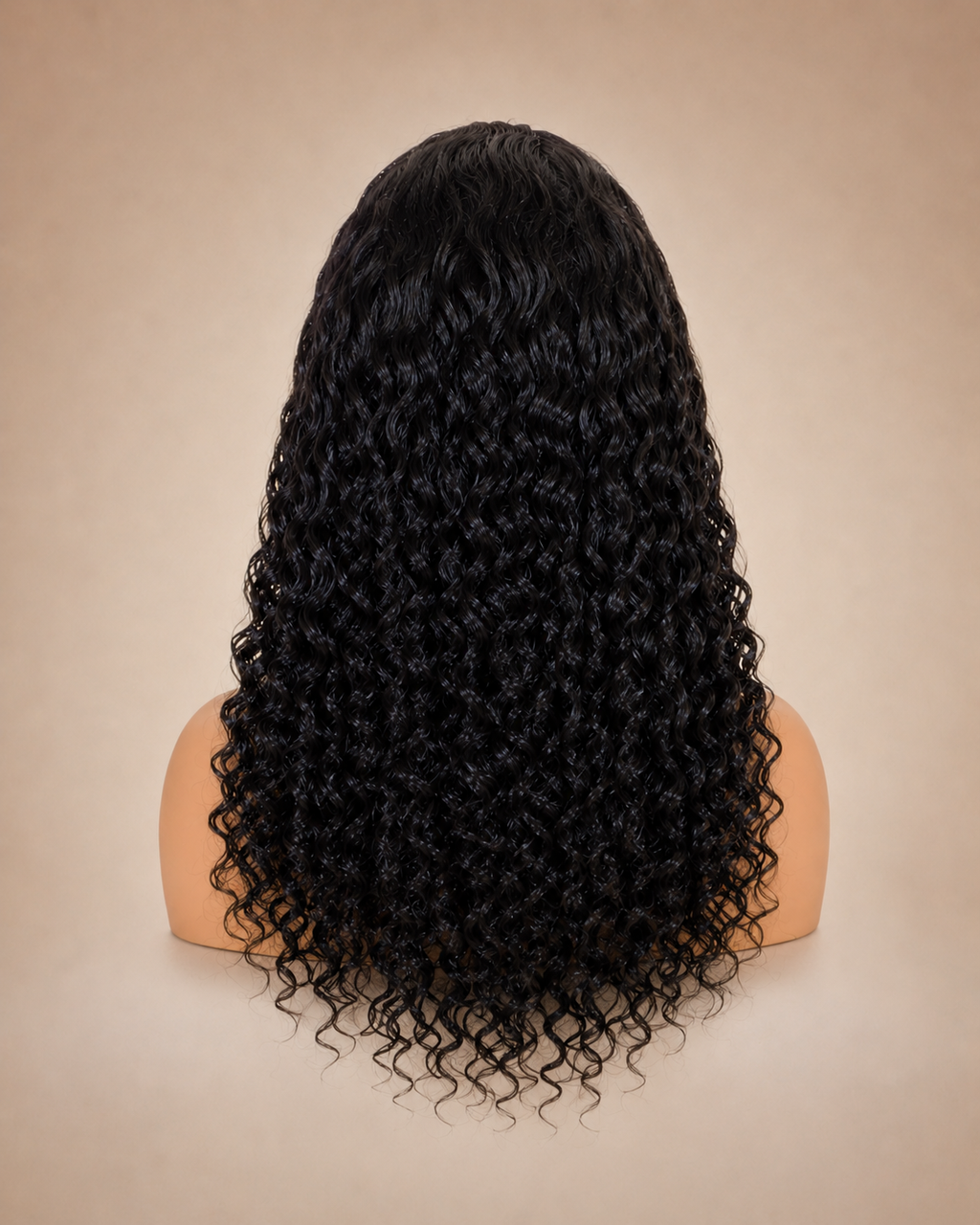 16 Inch Deep Wave Wig Black HD Lace | Glueless Closure Wig UK | Desire ...