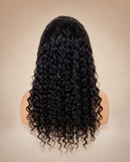 Deep Wave Closure with Elastic Band (Black Color) Desire-Beauty Hair Collections