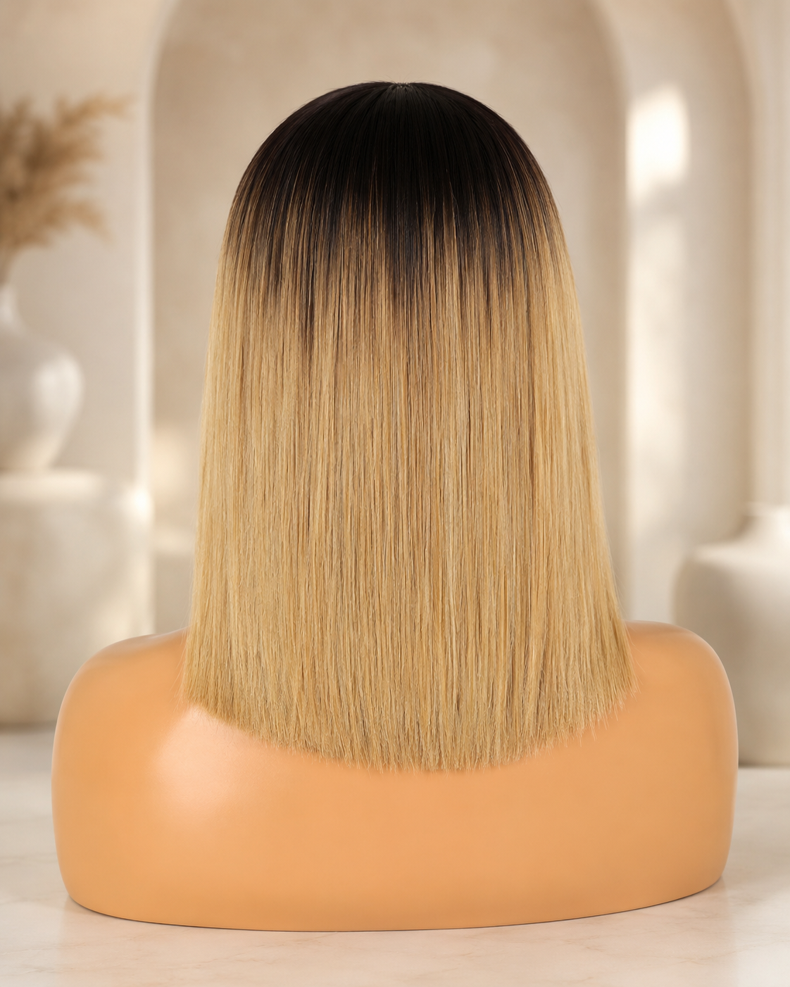 Straight Bob With Elastic Band and Closure (1B/27 Color)