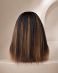 Yanky Straight with Closure and Elastic Band - (1B/30 Color) Desire-Beauty Hair Collections